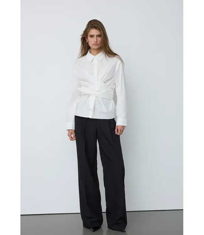 Co’Couture HalenCC Tie Shirt