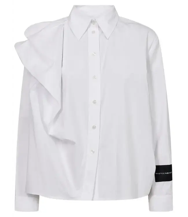 Haute L'Amitié Cosmopolitan Drape Shirt