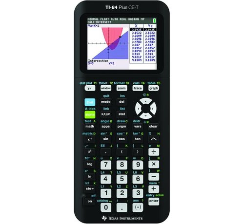 TI-84 Plus CE-T zwart Tweedehands Mindere kwaliteit