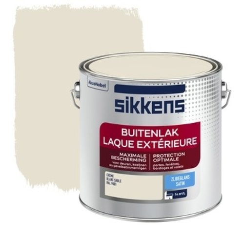 Sikkens buitenlak zijdeglans RAL 9001 2,5 liter