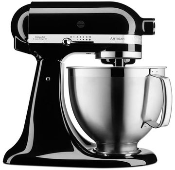 KitchenAid Artisan keukenmachine 4,8 liter 5KSM185PSEOB Onyx zwart