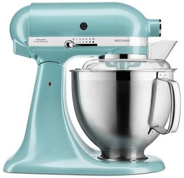 KitchenAid Artisan keukenmachine 4,8 liter 5KSM185PSEAZ Azuurblauw