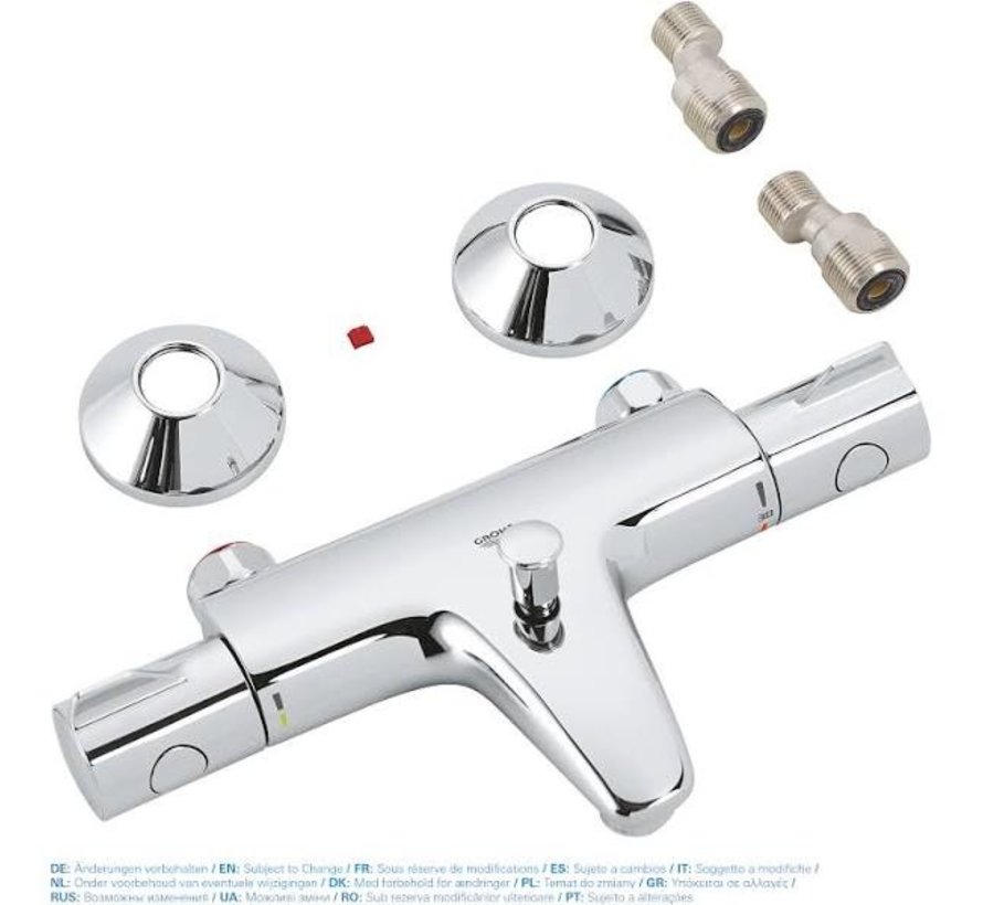 Grohe Grohtherm 800 thermostatische badkraan chroom