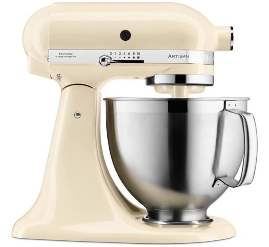 Vegen Overeenkomstig Kritiek KitchenAid Artisan keukenmachine 4,8 liter 5KSM185PSEAC Almond Creme -  TI-84shop