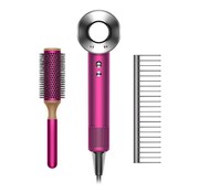 Dyson Supersonic Föhn Met Borstelset - Fuchsia / Nikkel - Limited Edition