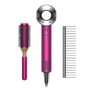 Dyson Supersonic Föhn Met Borstelset - Fuchsia / Nikkel - Limited Edition