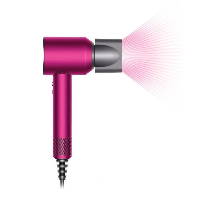 Dyson Supersonic Föhn Met Borstelset - Fuchsia / Nikkel - Limited Edition