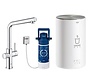 GROHE Red Duo Kokendwaterkraan met filterset, boiler M, chroom 30327001