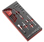 Facom MODM.RL161-36 Doppen, bitset, inbusset | Foam | 1/4 Inch 6-Knt | Foam Module