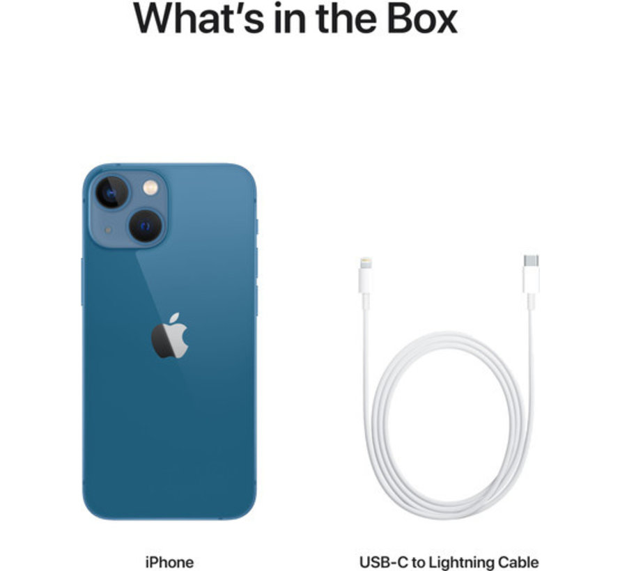 Apple iPhone 13 128GB Blauw + Screenprotector