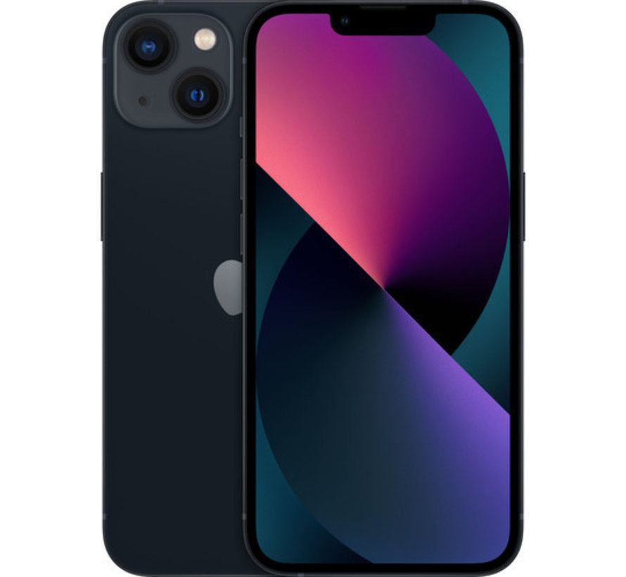 Apple iPhone 13 256GB Midnight + Screenprotector