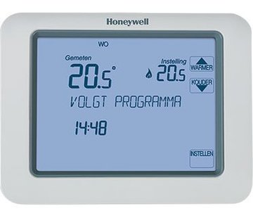 Honeywell Chronothrm Touch aan/uit