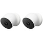 Google Nest Cam Indoor + Outdoor Batterij (2-pack)