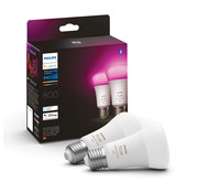Philips Hue White and Color E27 800lm Duo pack