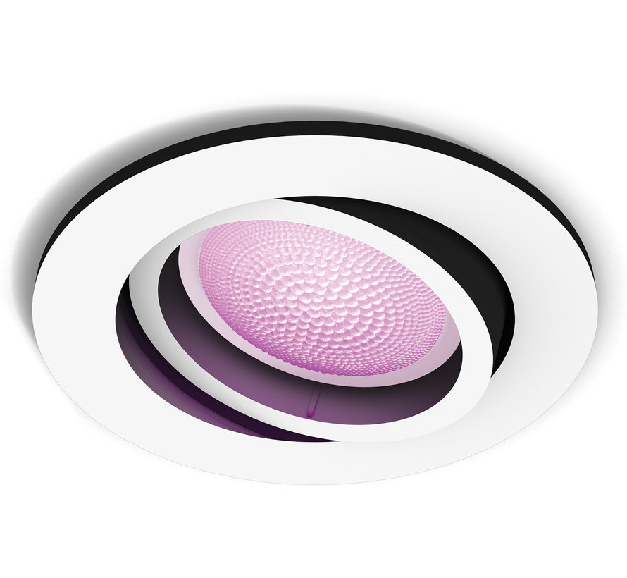 Philips Hue Centura inbouwspot White & Color rond Wit 1-pack