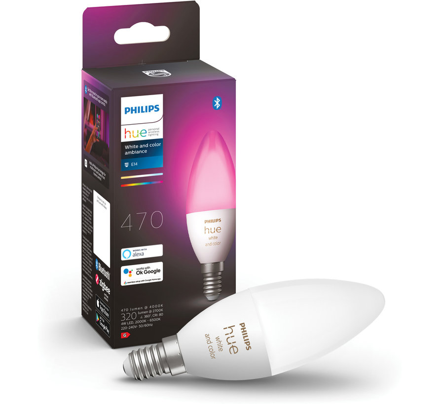 Philips Hue White and Color E14 Losse lamp