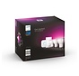 Philips Hue White & Color Starter 3-Pack GU10 + dimmer en Bridge