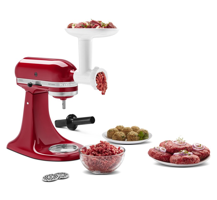 KitchenAid voedselmolen kunststof wit