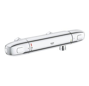 Grohe Grohtherm 1000 douchethermostaat hartafstand=12cm zonder koppelingen chroom