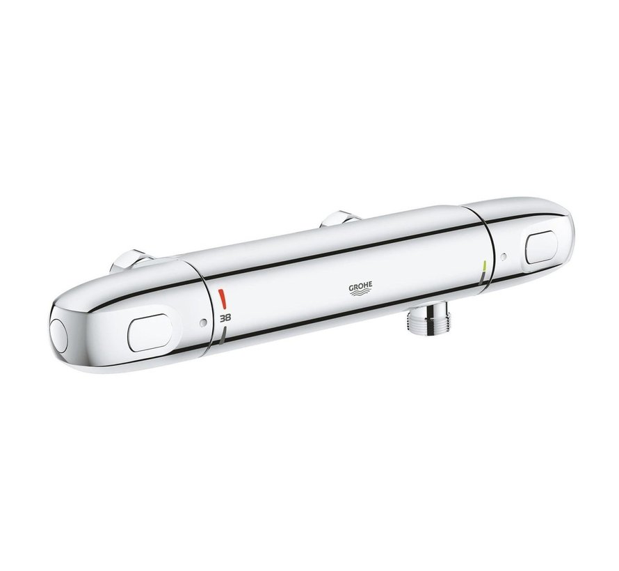 Grohe Grohtherm 1000 douchethermostaat hartafstand=12cm zonder koppelingen chroom