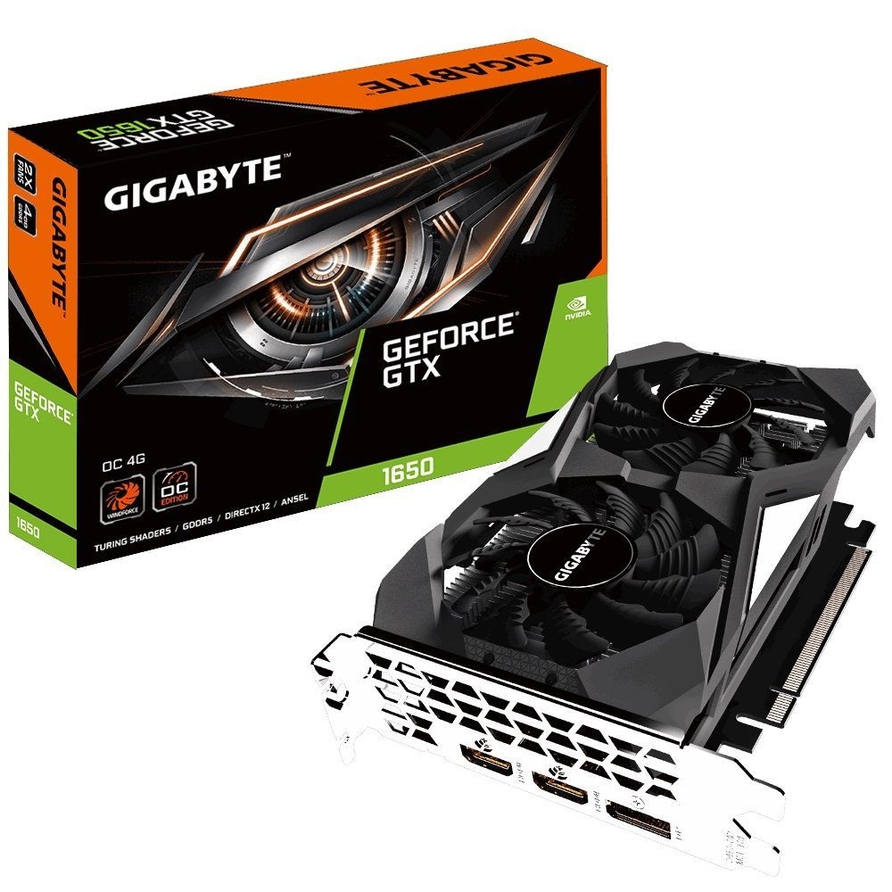 GIGABYTE GeForce GTX 1650 4G grafische kaart - Retourdeal -