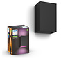 Philips Hue Outdoor Resonate Wandlamp White & Color Zwart