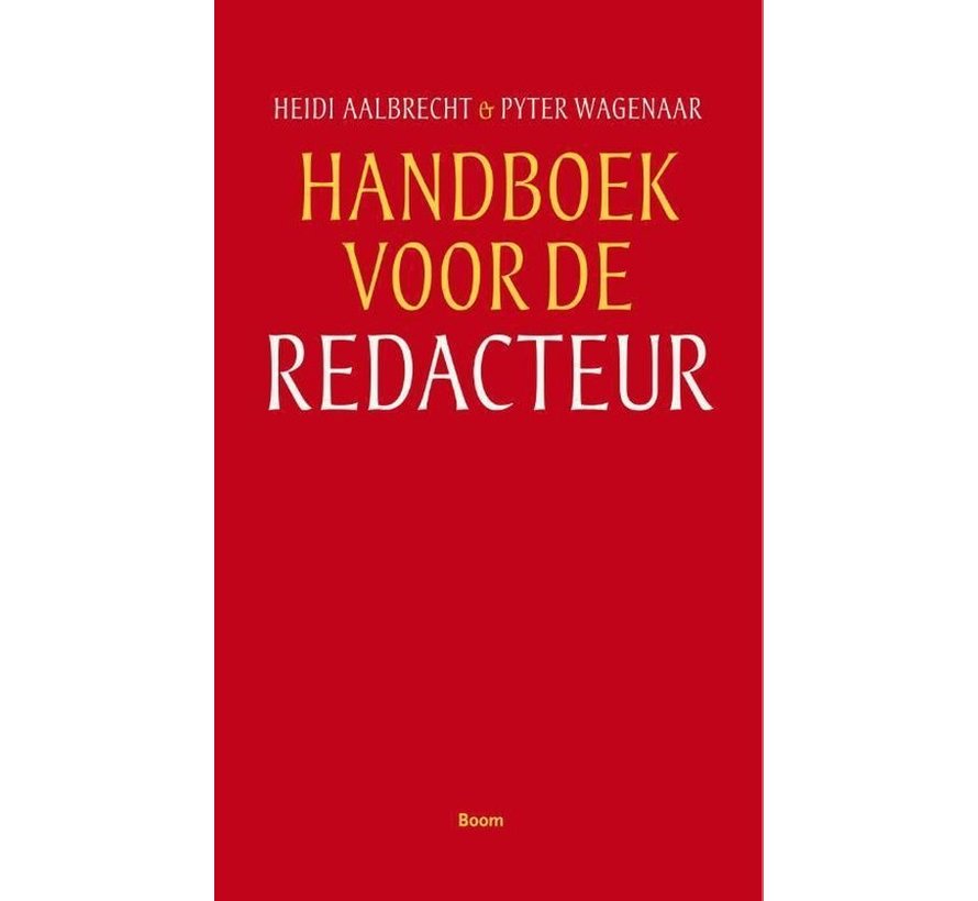 Handboek voor de redacteur - Niet van nieuw te onderscheiden