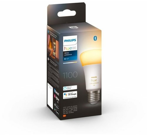 Philips Hue White Ambiance E27 1100 lumen Bluetooth 1-pack