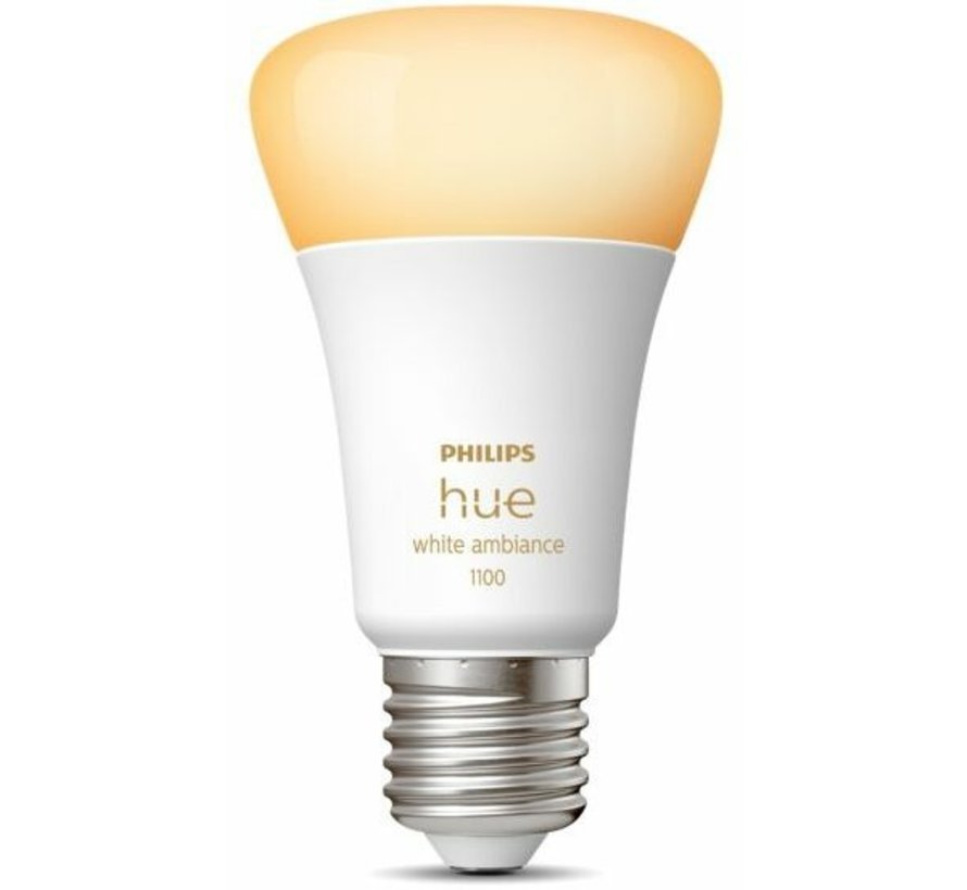 Philips Hue White Ambiance E27 1100 lumen Bluetooth 1-pack