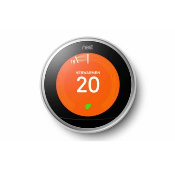 Google Nest thermostaat Roestvrij staal - Tweedehands