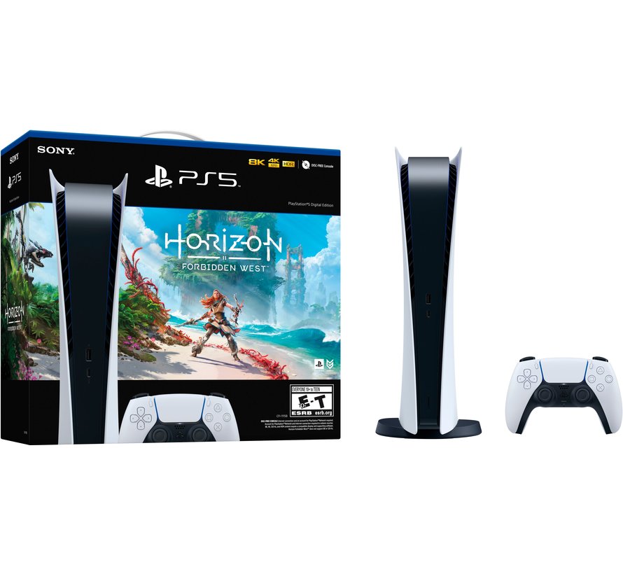 Sony PlayStation 5 Digital Edition  + Horizon Forbidden West