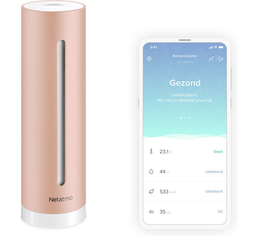 Netatmo Slimme Indoor CO2 meter
