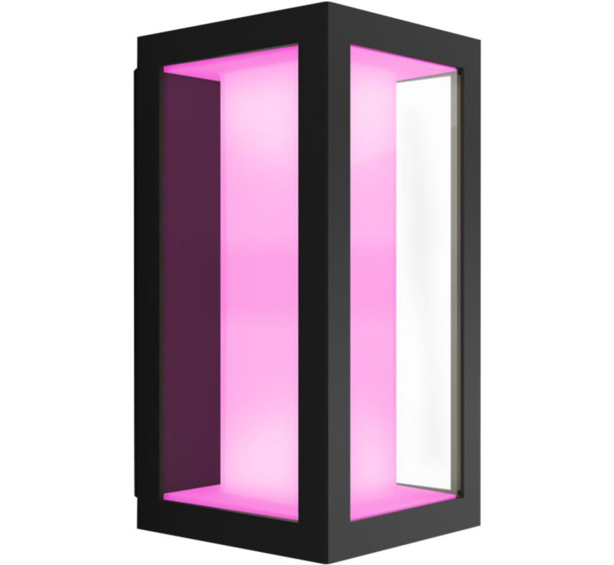 Philips Hue Impress muurlamp White and Color zwart smal