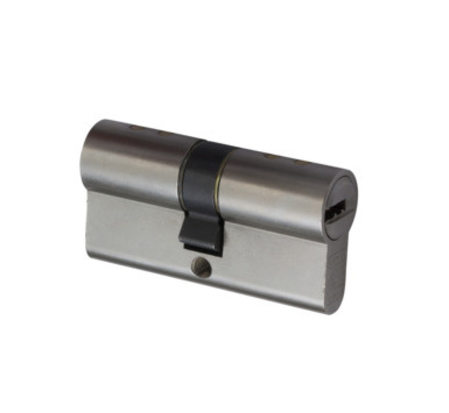 Nemef Veiligheidscilinder NF4 met keersleutel 30/30 mm SKG 3-sterren gelijksluitend 2 stuks 142/9