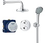 Grohe Grohtherm Inbouw comfortset compleet chroom 34735000