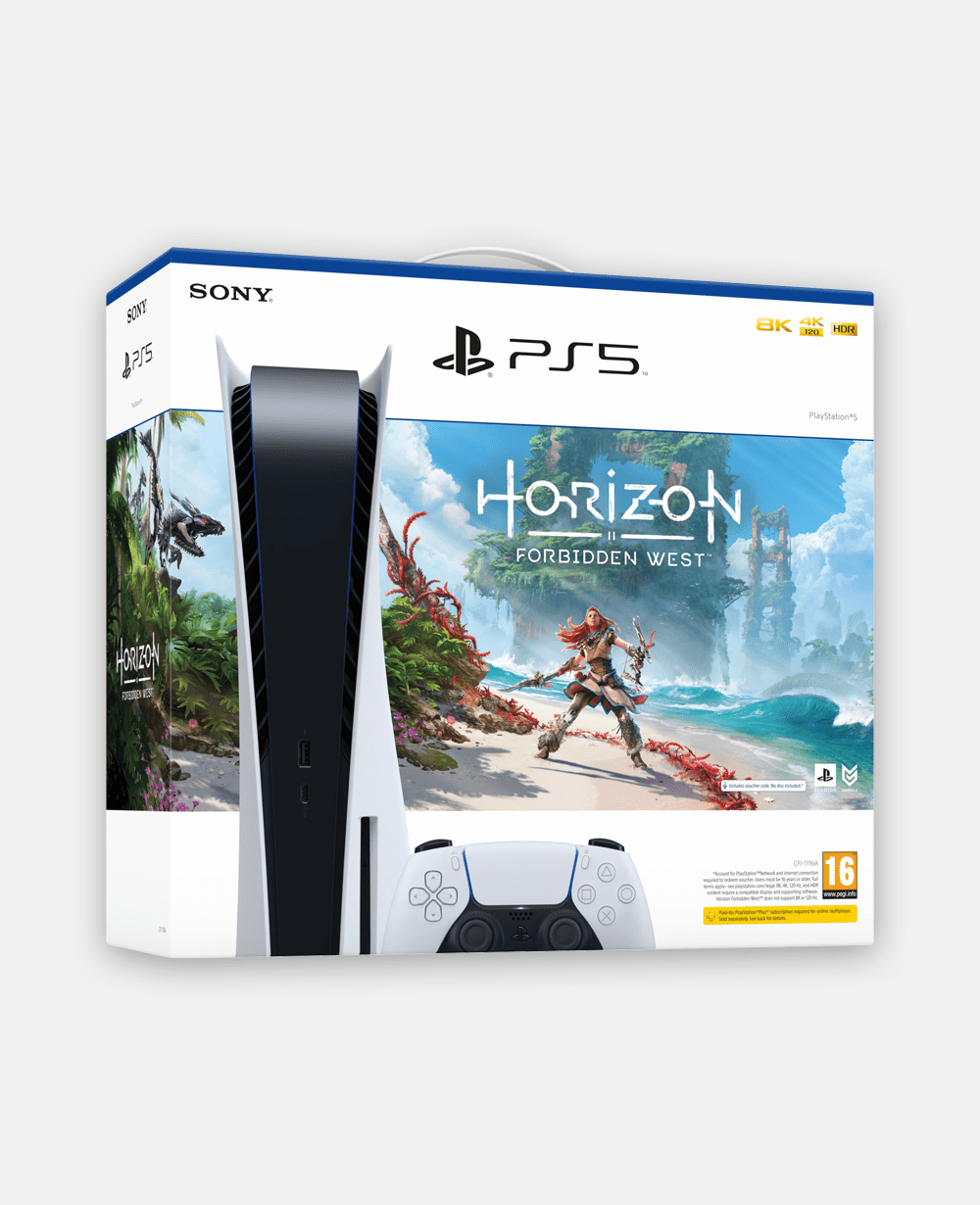 Sony PlayStation 5 Disc Edition + Horizon Forbidden West - TI-84shop
