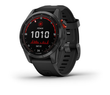 Garmin Fenix 7S Solar Zwart 42mm
