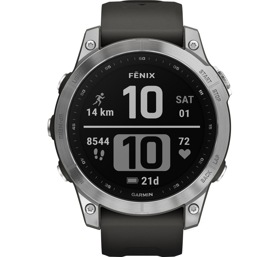 Garmin Fenix 7 Zilver 47mm