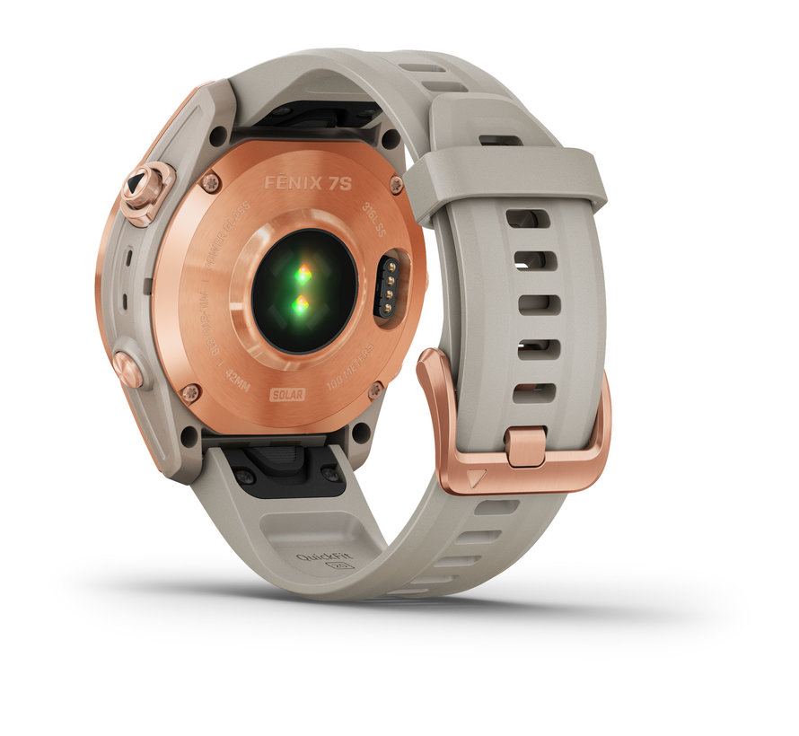 Garmin Fenix 7S Solar Roségoud 42mm