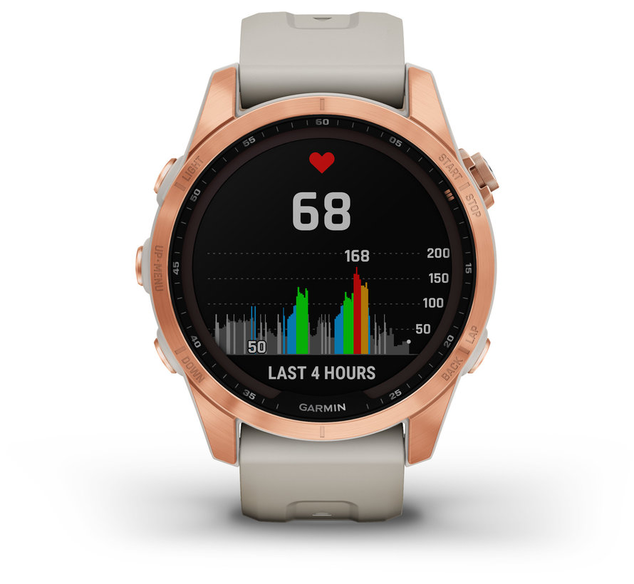 Garmin Fenix 7S Solar Roségoud 42mm