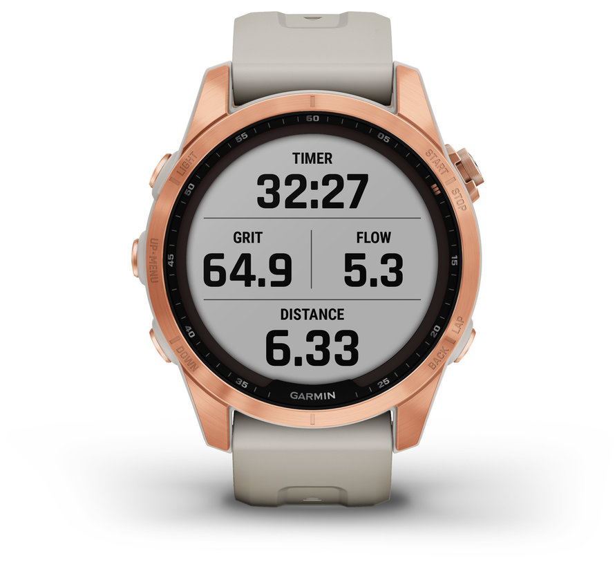 Garmin Fenix 7S Solar Roségoud 42mm