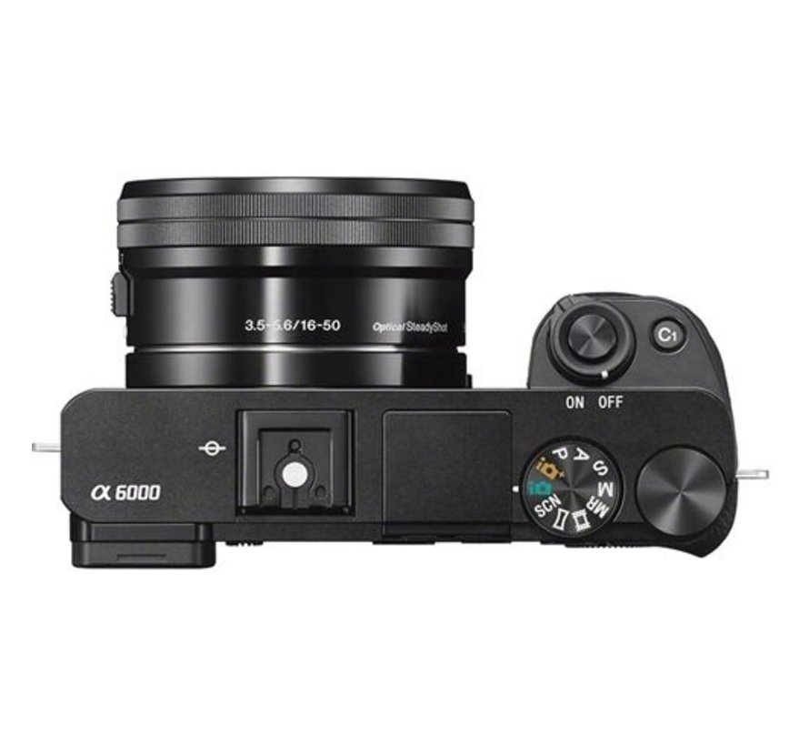 Sony A6000 zwart + 16-50mm + 55-210mm