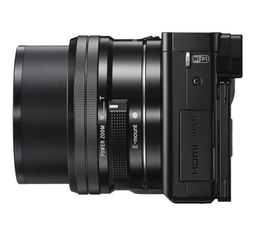 Sony A6000 zwart + 16-50mm + 55-210mm