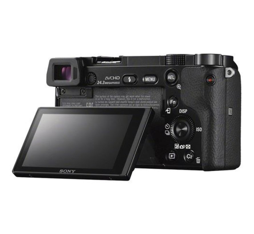 Sony A6000 zwart + 16-50mm + 55-210mm