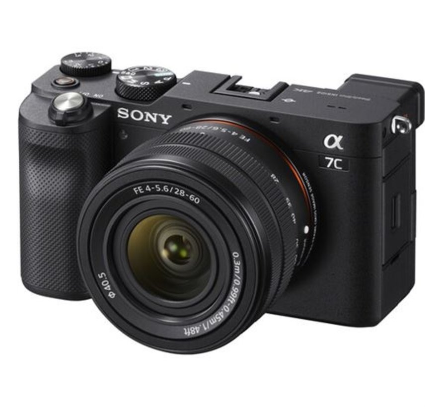 Sony Alpha A7C + FE 28-60mm f/4-5.6 - Zwart