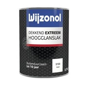 Wijzonol Dekkend Extreem ijswit hoogglans 750 ml