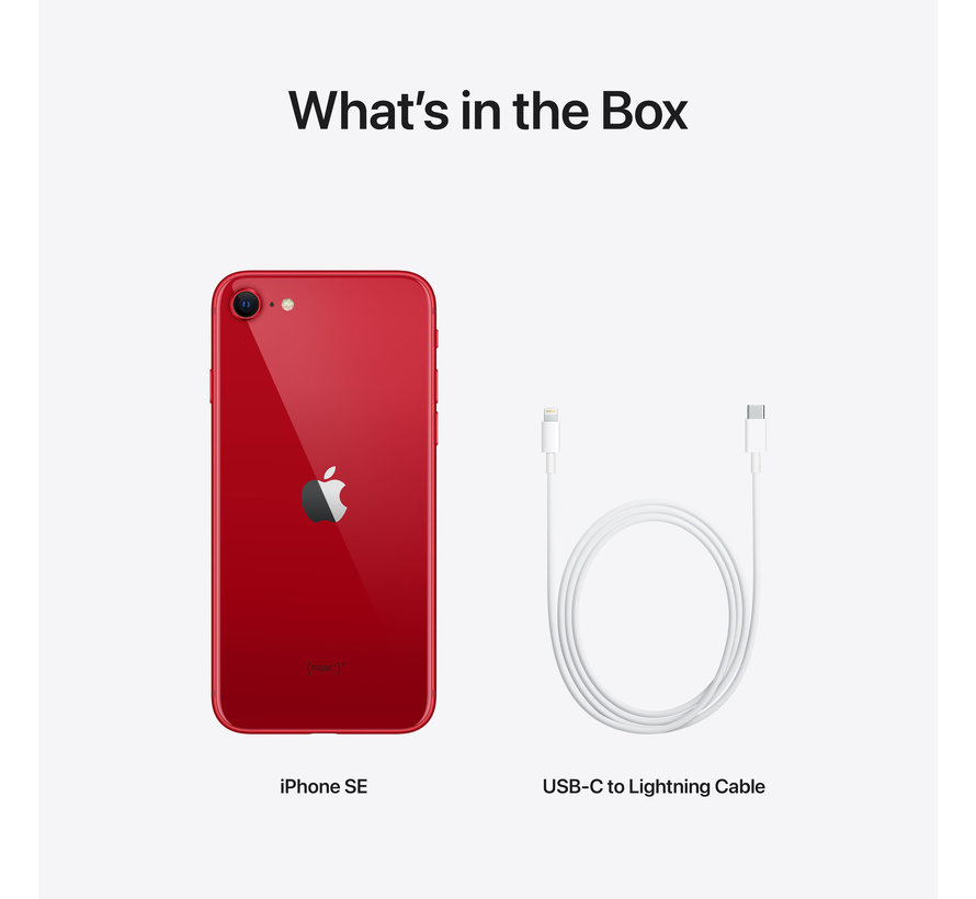 Apple iPhone SE 3 2022 256GB Rood