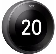 Google Nest Learning Thermostat V3 Premium Zwart - Tweedehands