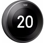 Google Nest Learning Thermostat V3 Premium Zwart - Tweedehands