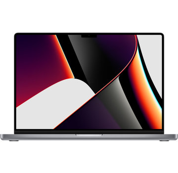Apple Macbook Pro 2021 16" M1 Max 10 Core, 32-core GPU, 32GB ram, 1TB ssd, Qwerty, Grijs